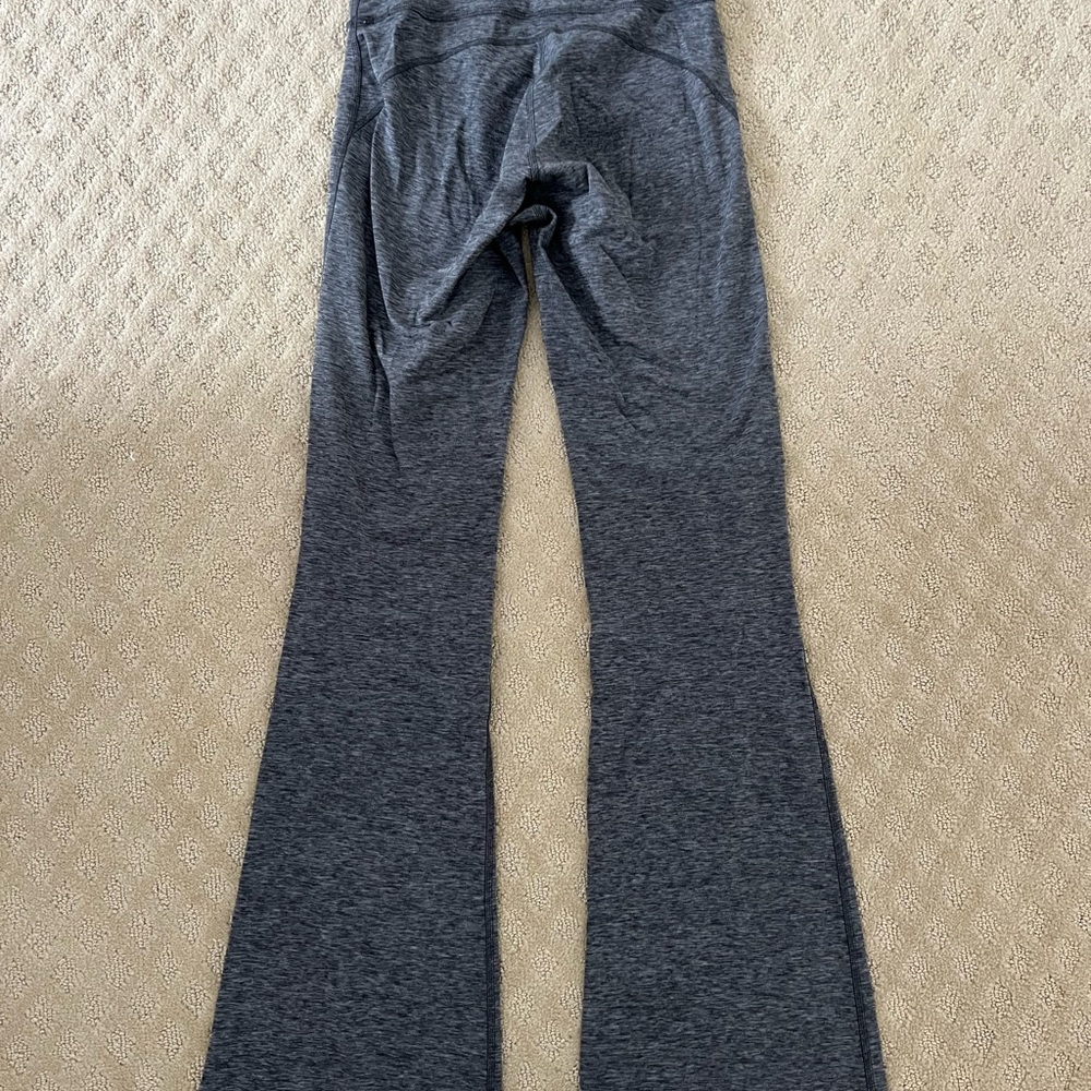 Lululemon Heather Gray Flare Pants